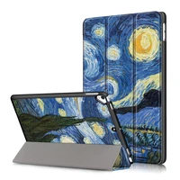 case for ipad 10 2 2019 pu leather protector shell auto wake up smart cover funda stand