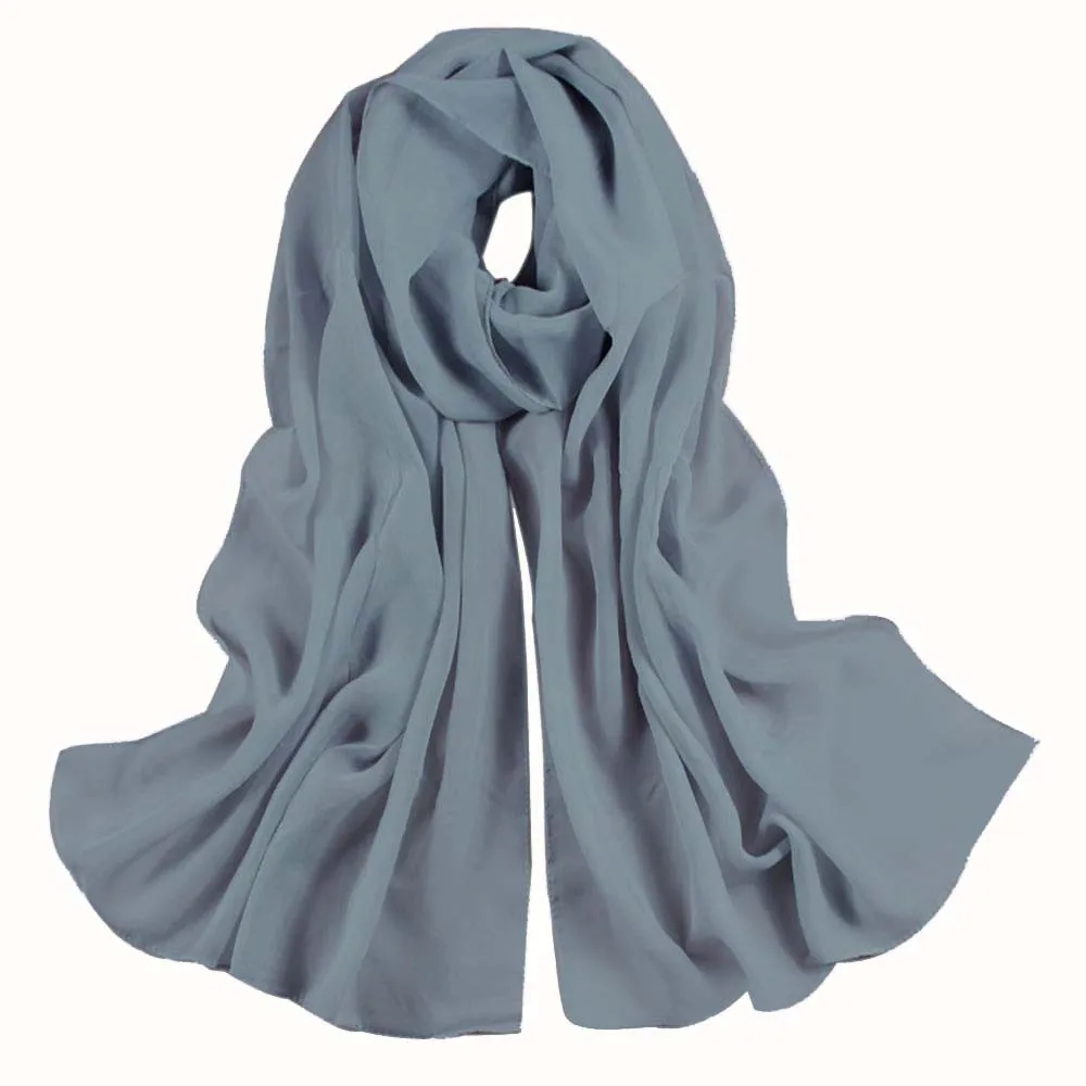 25 # Шарф Женский желтый длинный мягкий тонкая упаковка Дамская шаль шифоновые