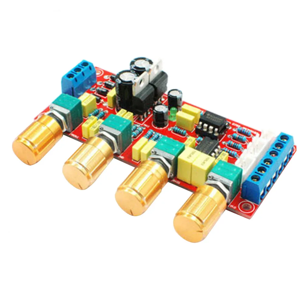 

NE5532 энтузиаст DIY музыкальный тональный модифицированный предусилитель панель управления Низкий Высокий HIFI Средний гибкий Регулируемый цв...