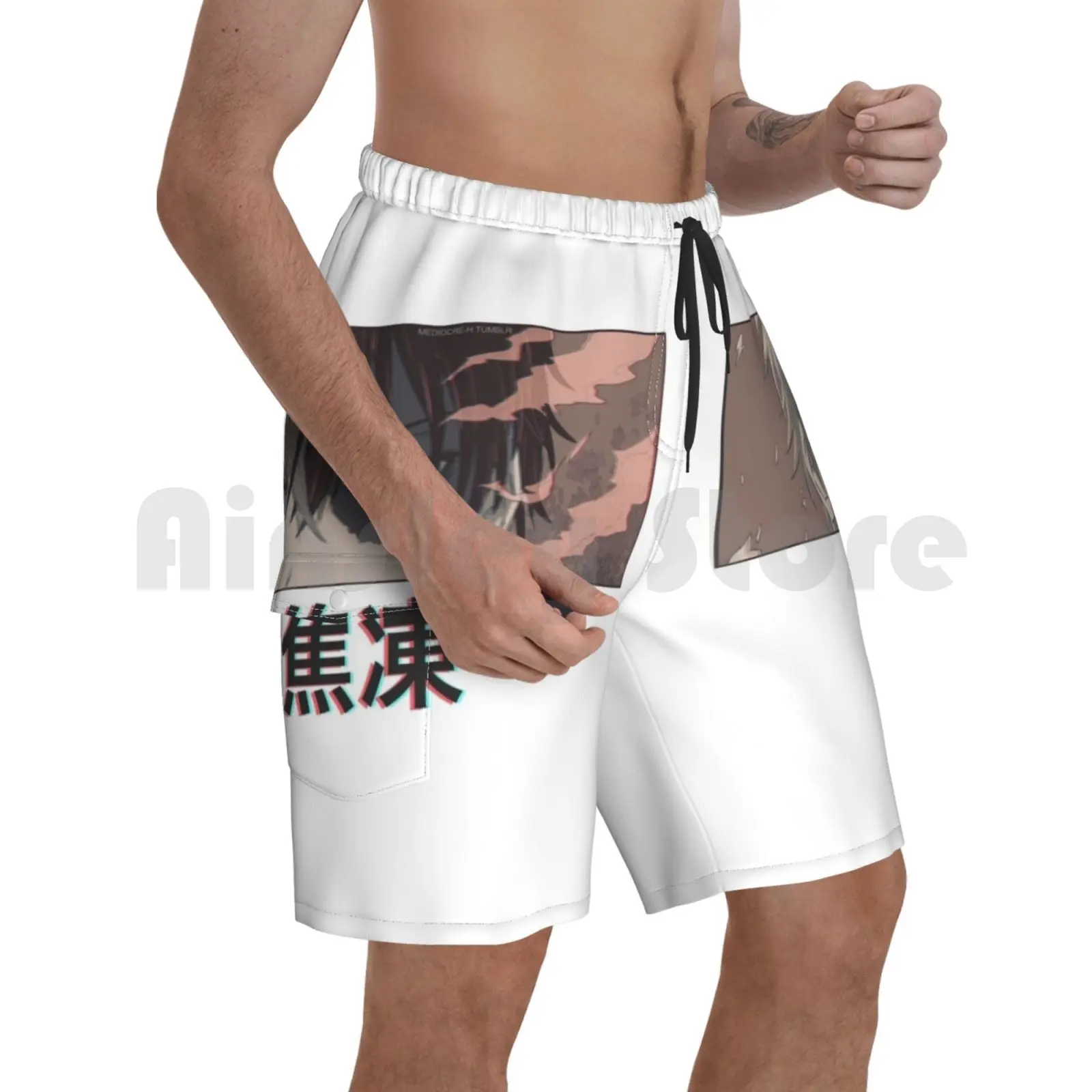 

Beach Shorts Todoroki Shoto Half-Hot Half-Cold Todoroki Shoto Todoroki Shoto Bnha Mha