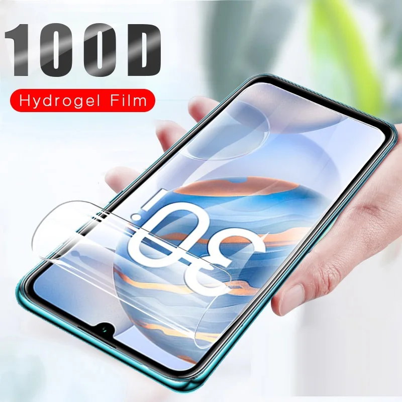 Гидрогелевая пленка для защиты экрана Huawei P30 Pro P20 P10 P50 P Smart Z 2019 Mate 20 Honor 10 Lite 9 9X 8X