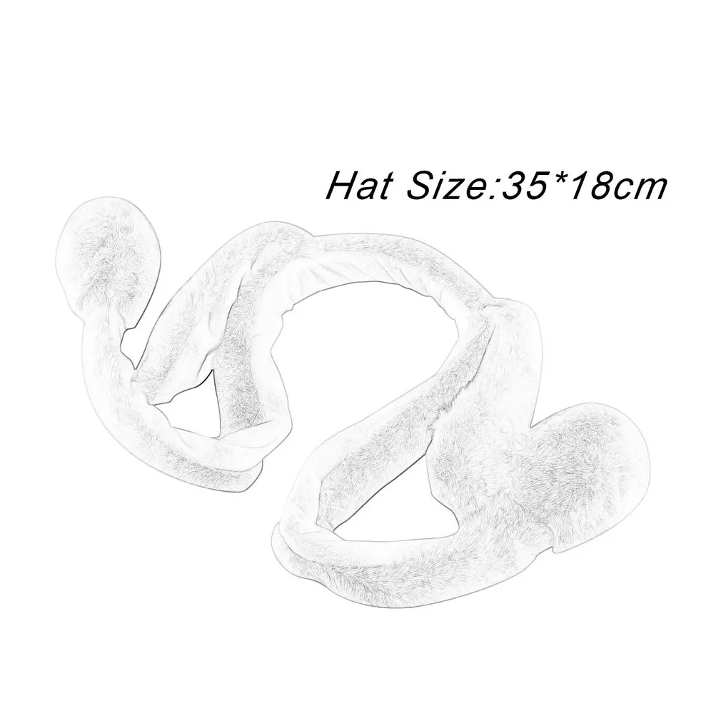 Милая шапка с заячьими ушами подушка безопасности для магнит кепки игрушки плюш