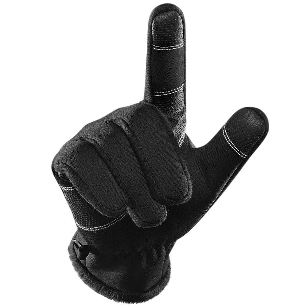 Winter Warm Touchscreen Cycling Gloves Windproof Full Finger Sports for Men Women Biking Hiking Motorcycling | Спорт и развлечения