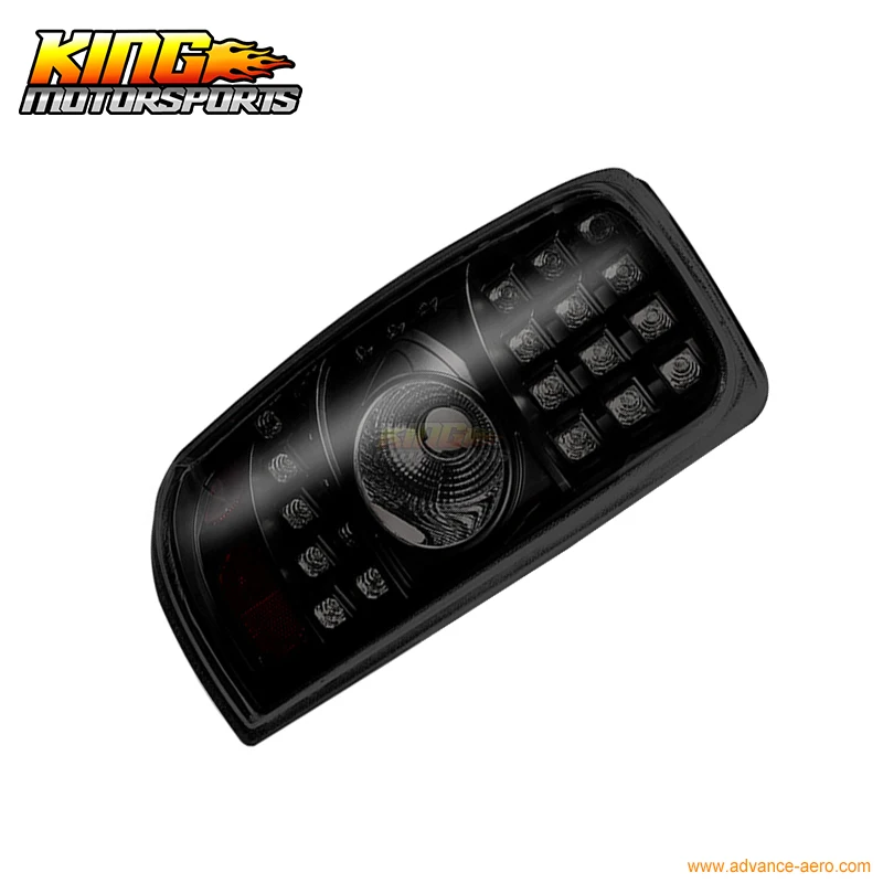 Светодиодный ные задние фонари для Chevrolet Tahoe 2000-2006 черный дым бесплатная доставка