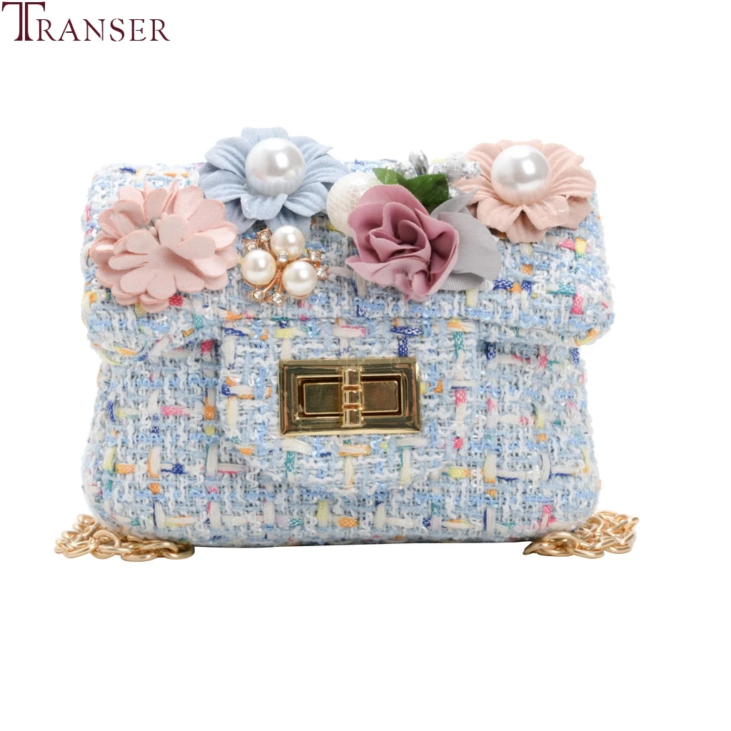 TRANSER детские мини-сумки-мессенджеры на цепочке маленькая модная сумка через