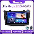 Srnubi Android 10 автомобильное радио для Mazda 3 2009-2013 мультимедийный видеоплеер GPS навигация 2 din 4G WIFI DVD головное устройство поддержка BOSE