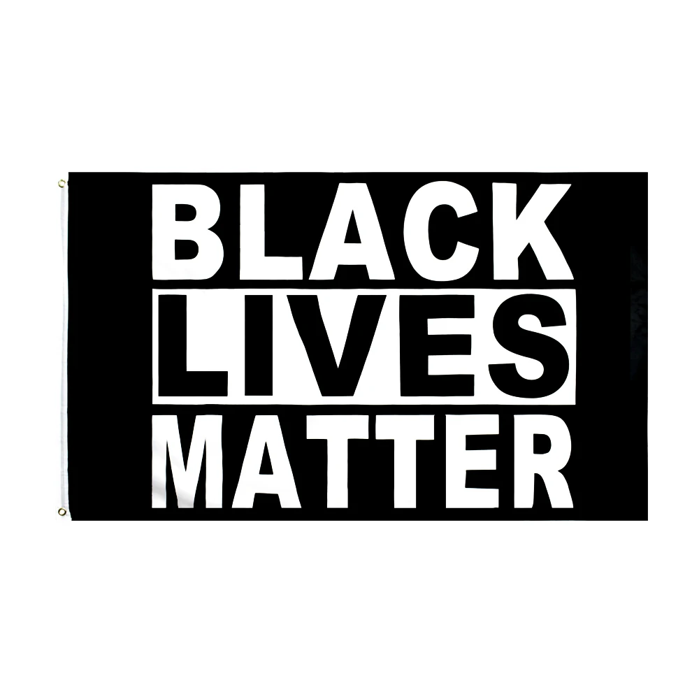 

90x150cm 120x180cm Black Lives Matter Flag Outdoor Banner Flag 2021
