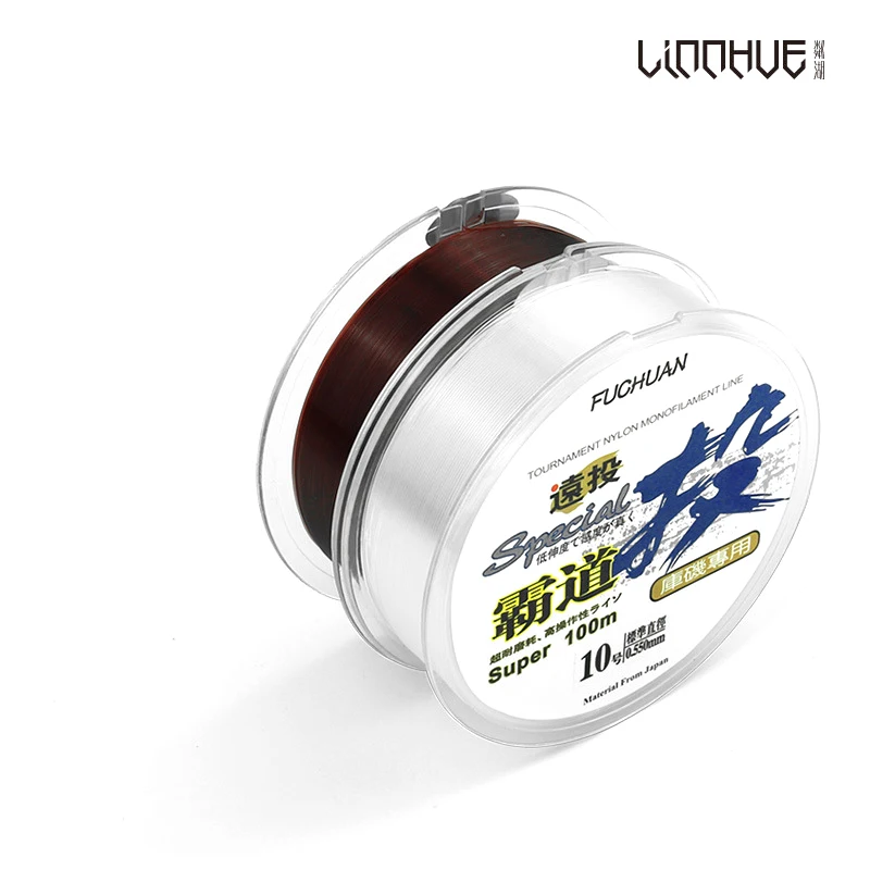 

100M Fluorocarbon Fishing Line Multifilament 100% PE Braided Carp Fishing Line Japan Raw Silk Thread Nylon Line For Pike Fishing