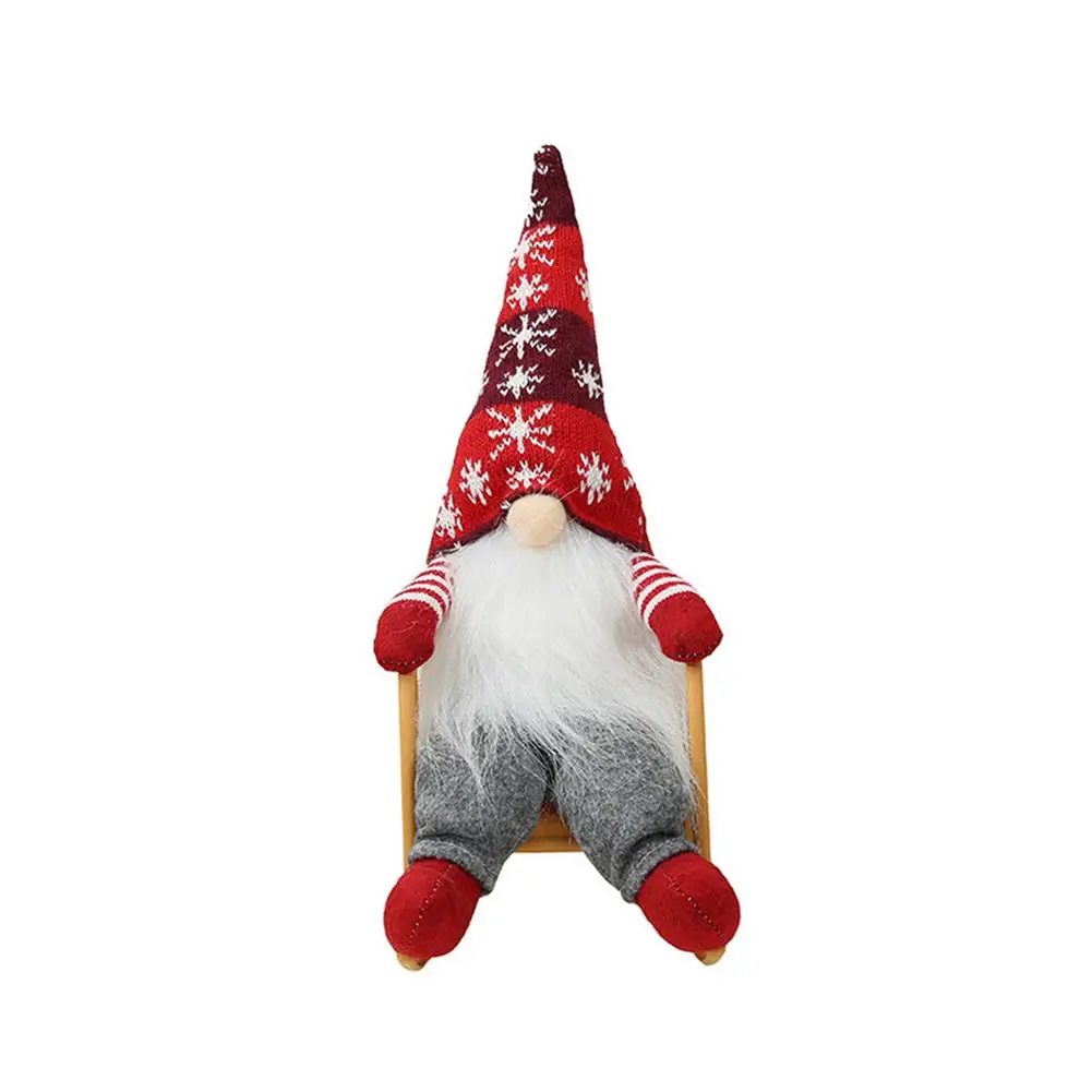 

Gnome Christmas Decorations Manual Fall Gnomes Plush Doll Sitting In Chair Gnome For Thanksgiving Christmas Gift Farmhouse Hom