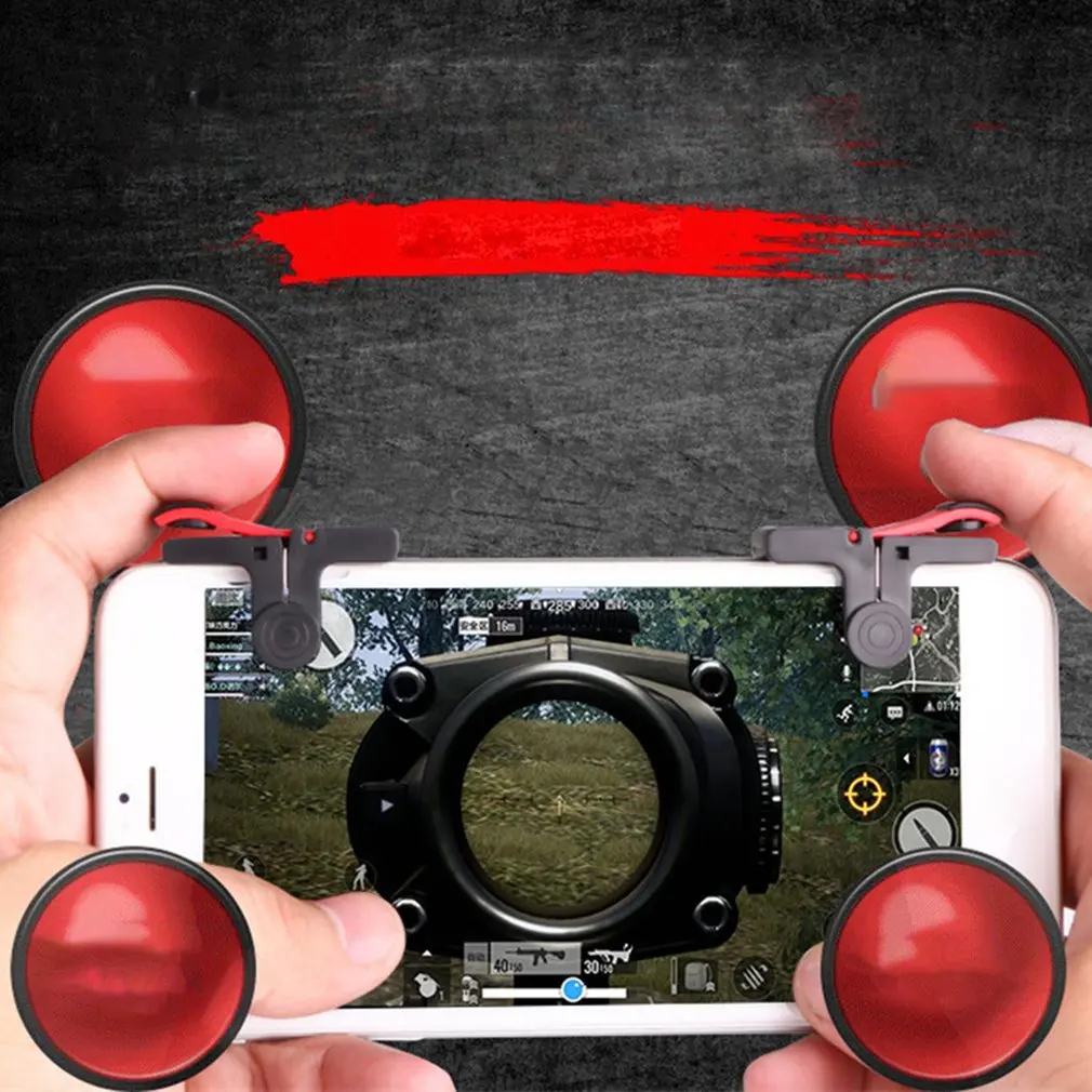 

M24 ABS Gaming Trigger Fire Button Mobile Phone Shoot Controller Universal Phone Gamepad Trigger Gaming Parts