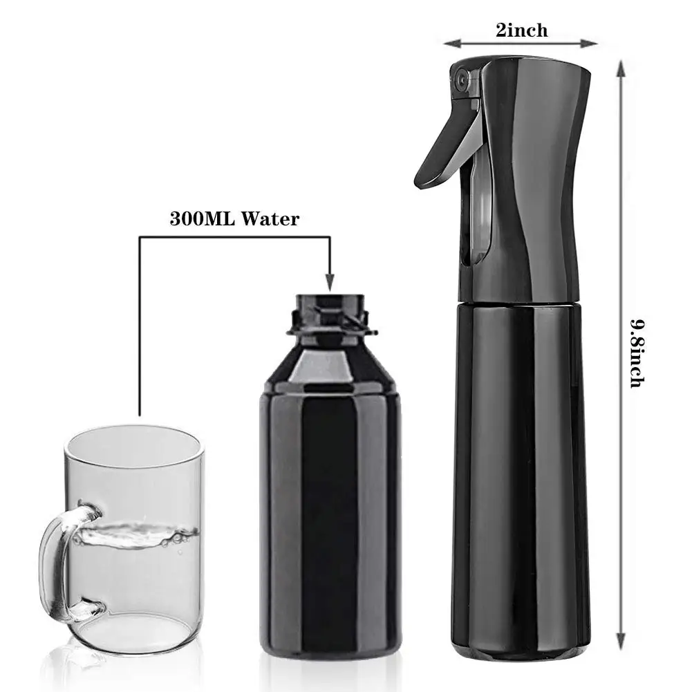 

300ML Hairdressing Spray Bottle Empty Bottle Refillable Mist Bottle Salon Barber Hair Tools Water Sprayer Care Tools New