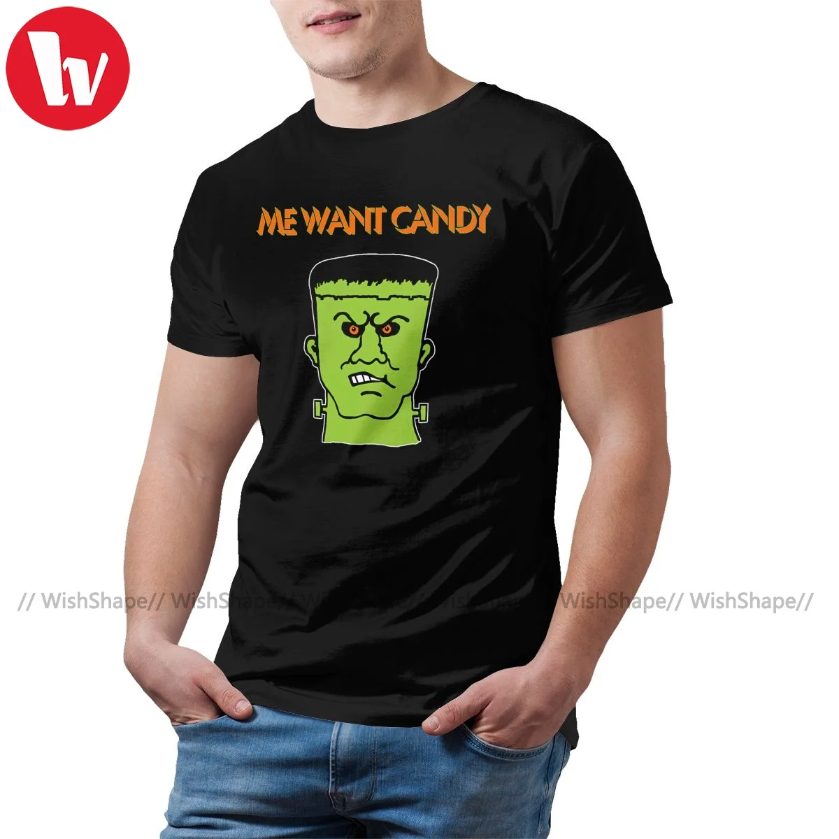 

Frankenstein T Shirt Male Casual 100 Cotton Printed Tee Shirt Short Sleeves Beach Tshirt 3xl