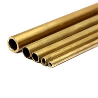 1pc brass tubes diameter 2mm3mm4mm5mm6mm length 300mm long 0 45mm wall brass pipe brass tube cutting tool high quality