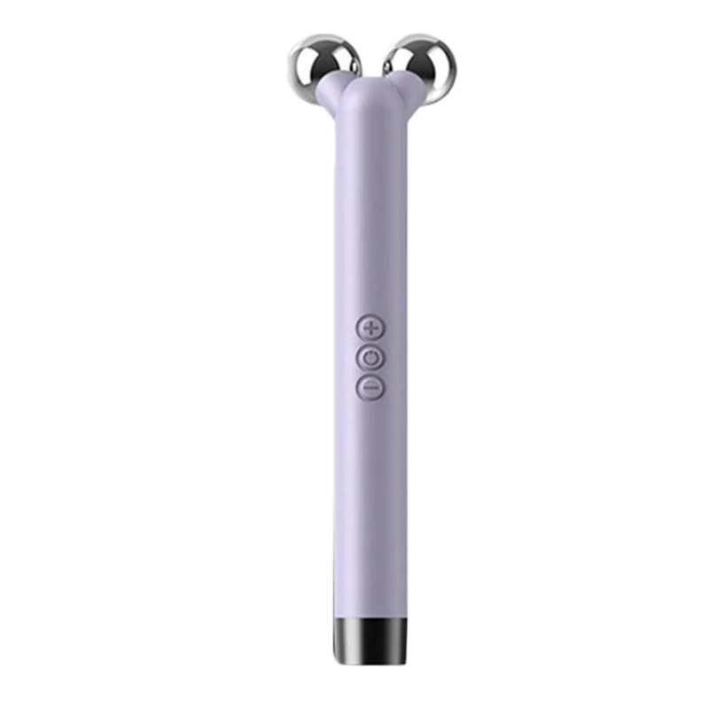 

Vibrating Roller Face Roller Eye Massager T/V Shaped Face Lifting Slimming Beauty Bar Massager