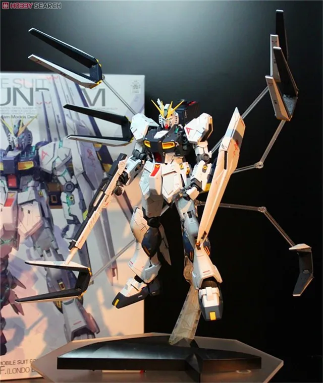 Японские фигурки аниме DABAN Gundam 1/100 мг Nu Ver.Ka RX 93 пластиковые модели наборы игрушек с