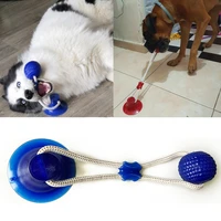 kong dog toys interactive suction cup push tpr ball toys for big dogs tooth cleaning chewing pet molar bite toy dog balls