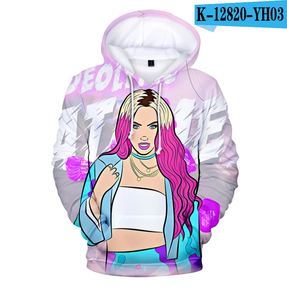 

Harajuku Katie Angel Men Hoodie Pullovers Casual Sweatshirt Men/Women Adult Kid's Hooded 3D Print Streetwear High Quality Kpop C