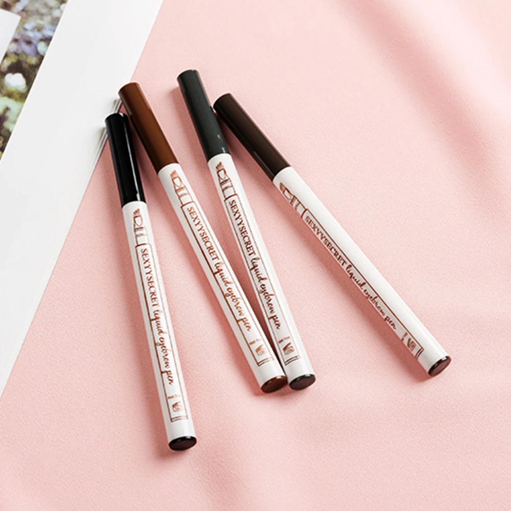 Жидкая подводка для бровей 4 цвета водостойкая и долговечная бровей|Средства