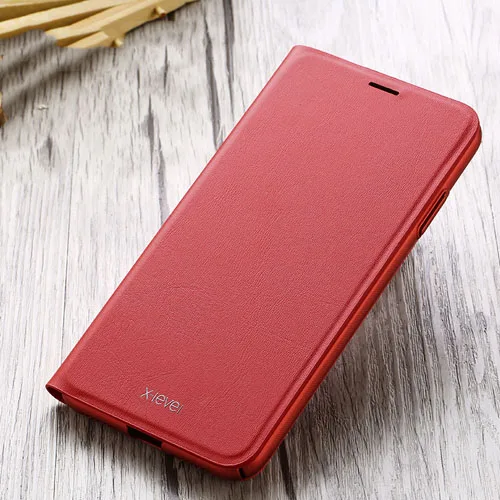 X-Level Чехол-книжка с бумажником для iPhone 11 Pro Max, с карманами для карт, с функцией подставки, чехол-книжка для iPhone 11 Pro - Цвет: red
