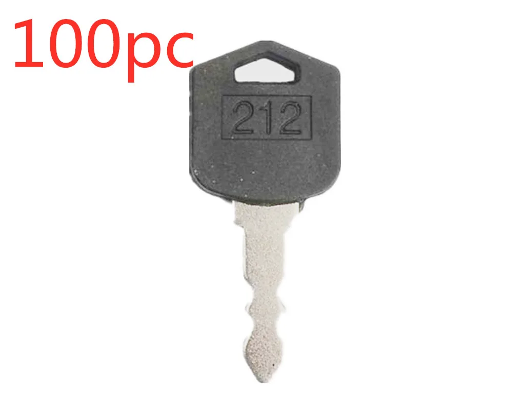 100pc Key For Doosan For Daewoo Forklift Skid Steer 212 D554212