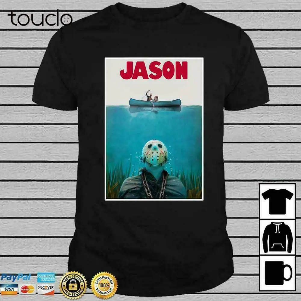 

Jason Voorhees Friday the 13th Jaws shirt