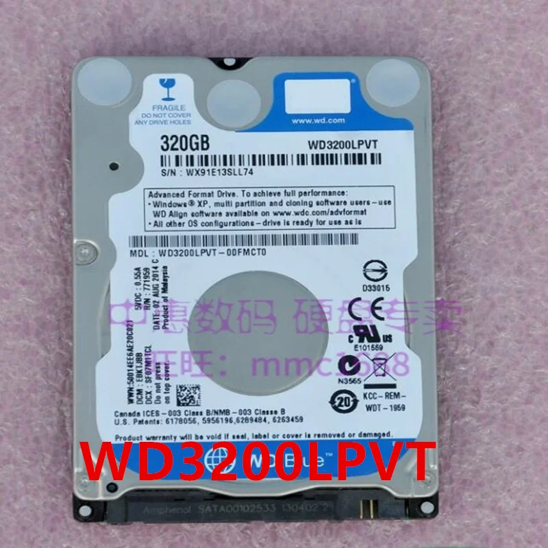 Almost New Original HDD For WD 320GB 2.5