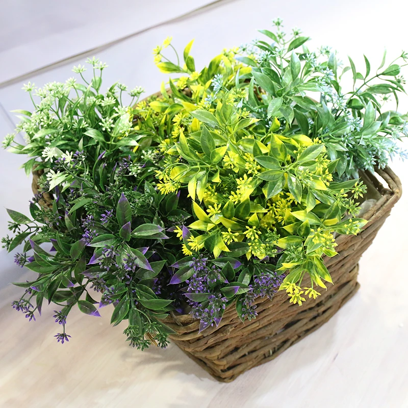 5 вилка искусственные семена листья эвкалипта с фруктами моделирование завод на