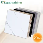 Kaguyahime 20шт ПВХ наклейки самоклеющиеся имитация мрамора наклейки на пол, на стену водонепроницаемые наклейки для ванной 30*30 см