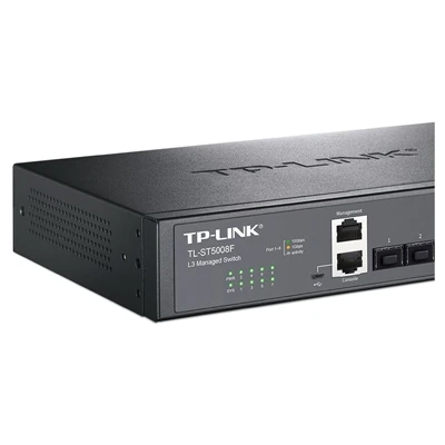 Tp-link 10-гигабитный оптоволоконный сетевой преобразователь sfp + 10 ГБ Гбит/с 8*10000