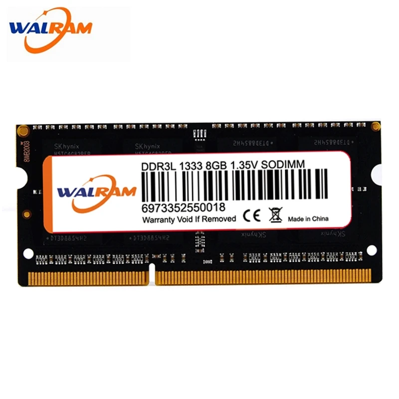 WAL оперативная память DDR3 DDR4 8 ГБ 4 16 ОЗУ для ноутбука 1333 1600 2400 2666 2133 DDR3L 204pin Sodimm 1 35 в/1 5