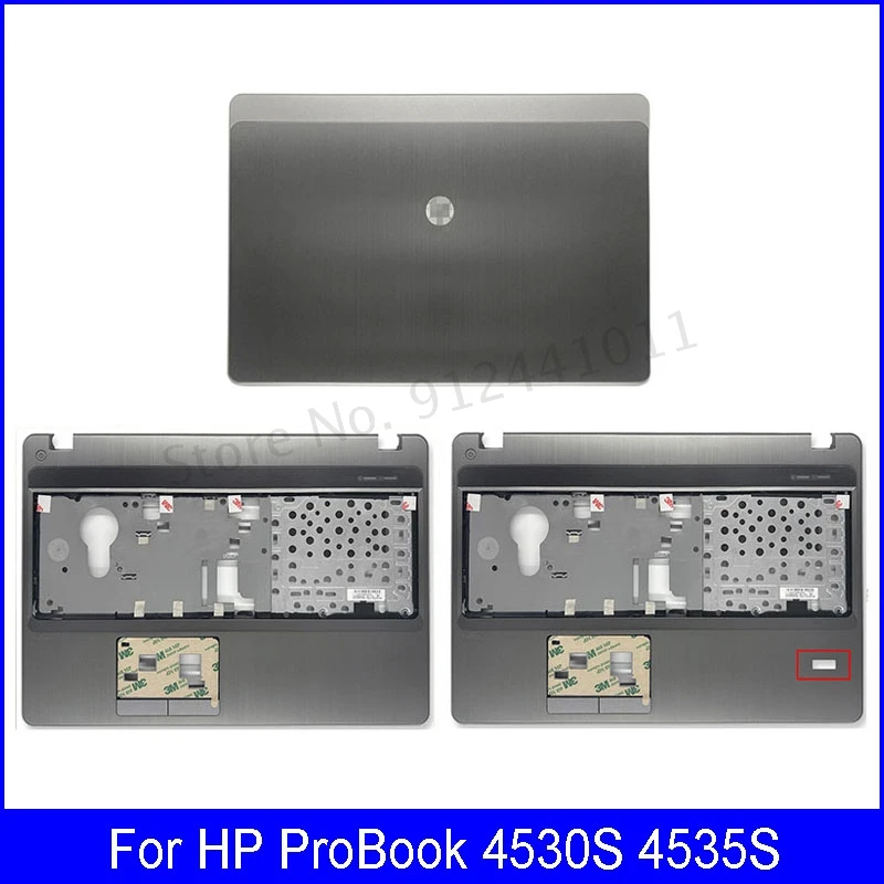 

Новинка, задняя крышка для ноутбука HP ProBook 4530S 4535S, подставка для рук, Нижняя крышка, верхний чехол, оболочка 646269-001 A C, чехол