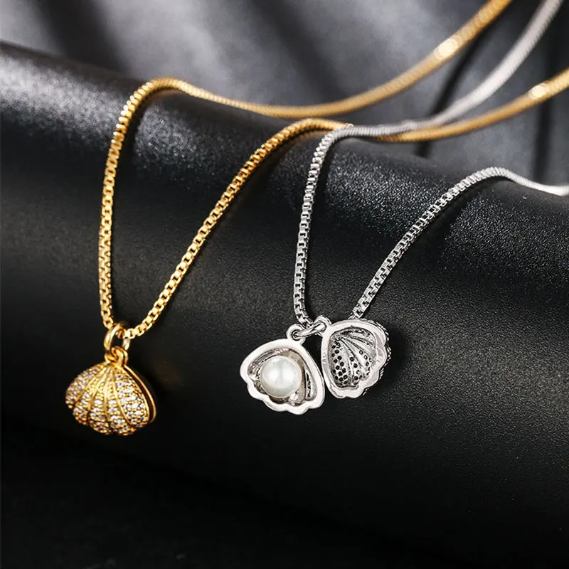 HUAM цены по прейскуранту завода-изготовителя Женское Ожерелье жемчужная Мидия