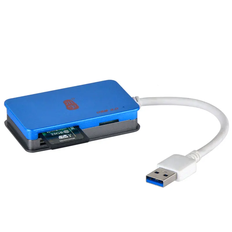 Высокоскоростной USB3.0 кардридер мульти MS CF SD TF телефон карта SLR камера | Компьютеры