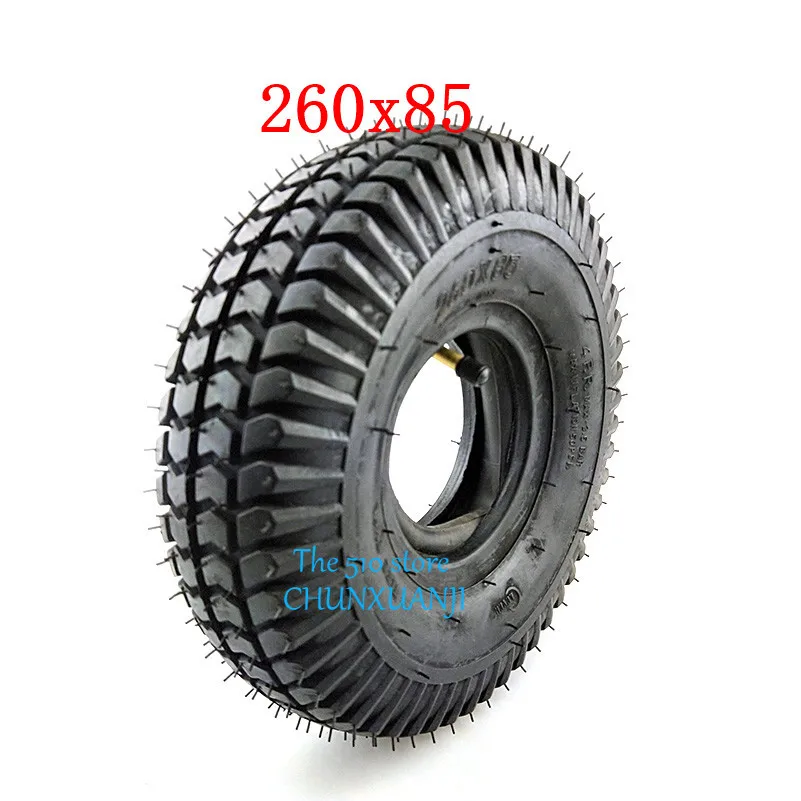 Goo качество 260x85 шина и внутренняя труба 3 00 4(10x3 дюйма 260*85) Knobby Scooter ATV шины для