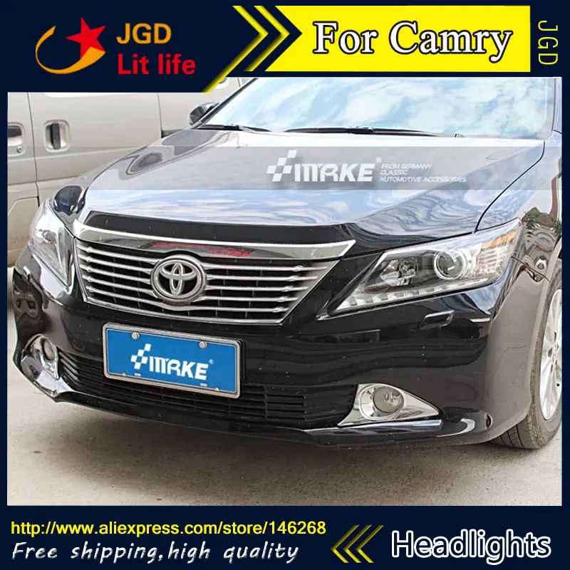 Стайлинг автомобиля светодиодная лампа HID Rio Camry чехол для фар Toyota фары 2012