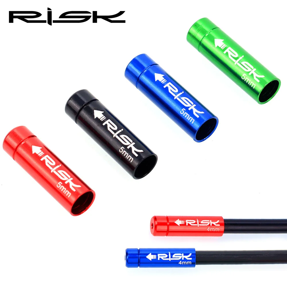 10pcs/lot Risk Bike Bicycle Brake Shifter Inner Cable End Caps Tips Wire Cap Fits Shift Derailleur Line | Спорт и развлечения