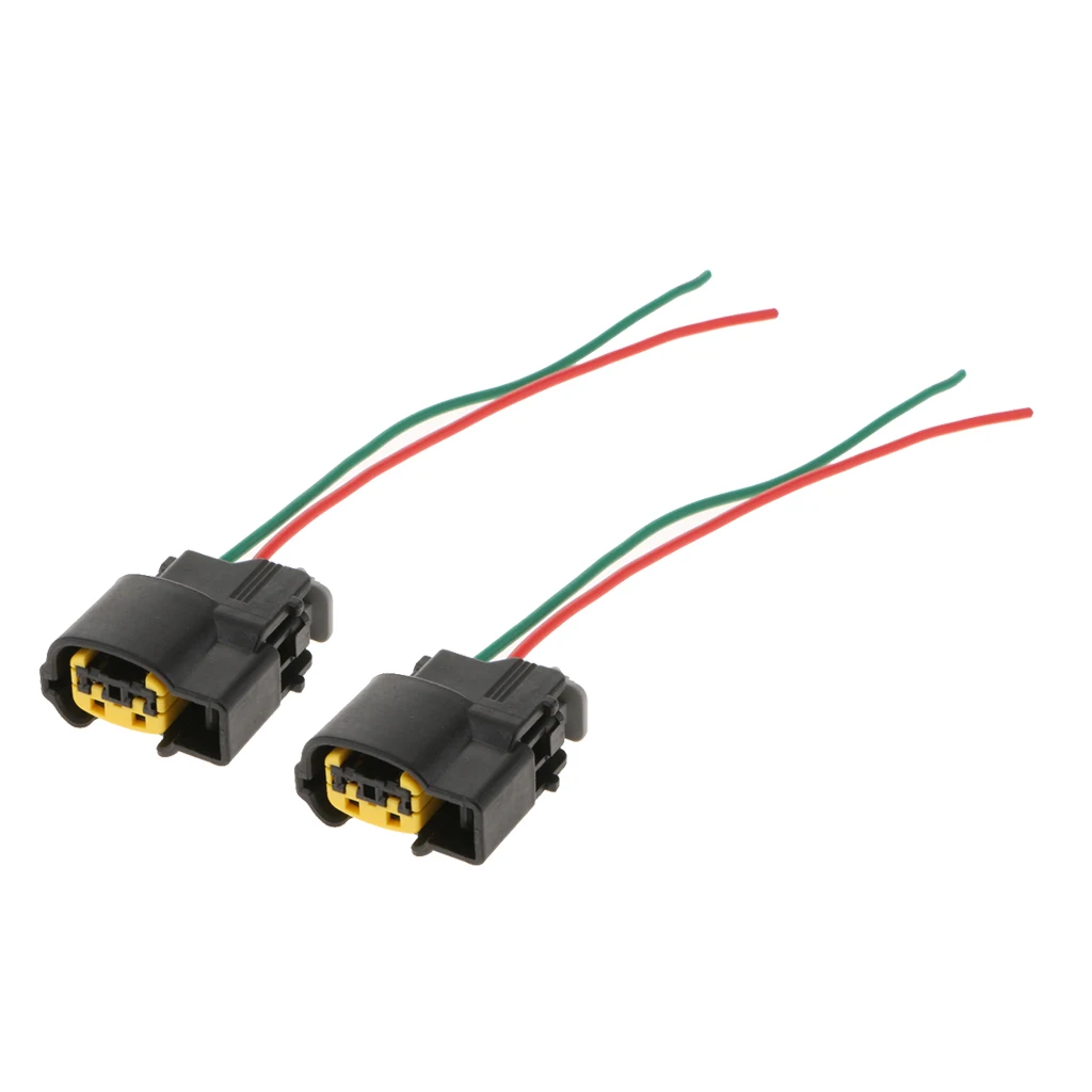 2pcs Ignition Coil Connector Repair Kit Harness Wiring Plug 2 Way 5inch | Автомобили и мотоциклы