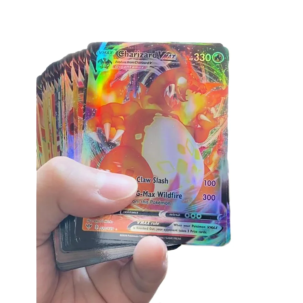 Лидер продаж детская боевая игра карточка GX EX коллекция продажа покемонов