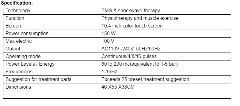 

Emshock Wave Erectile Dysfunction Therapy ED Physical Treatment Physiotherapy Shockwave EMS Muscle Stimul Machine