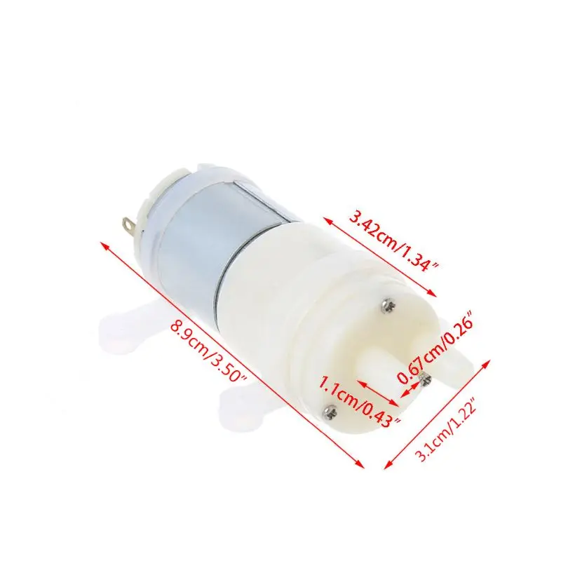 

Priming Diaphragm Mini Pump Spray Motor 12V Micro Pumps For Water Dispenser Mini Water Pump A-HJ365