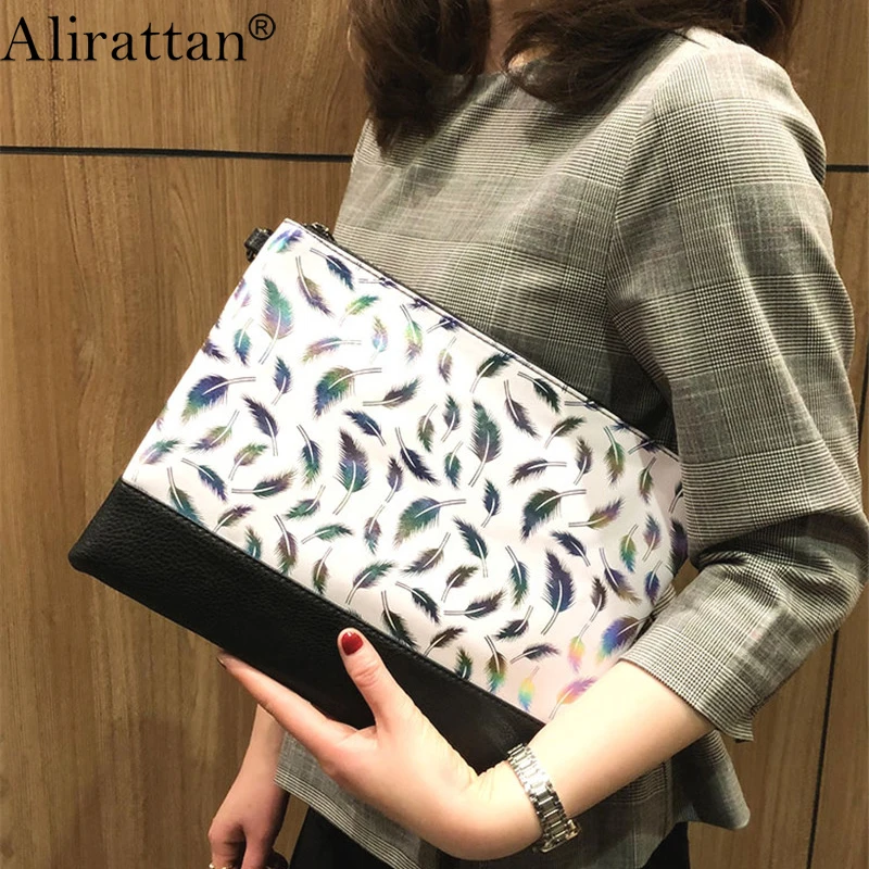 

New Women Printed Clutch European And American Fashion Envelope Bag Retro Shoulder Messenger Bags Dinner Party Bag K233