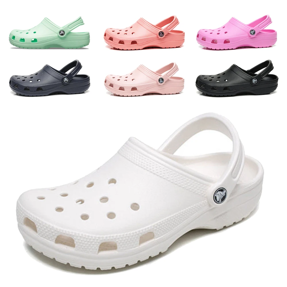 

Similarfree Women Sandals For Summer 2021 New Arrivals Clogs For Men Breathable Platform Slippers Size 36-44 Couple Sandalias