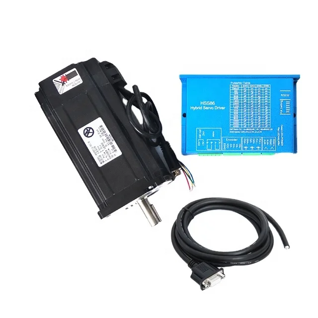 

Китай высокое качество nema34 12N.M замкнутый цикл шаговый двигатель с кодировщиком для станка с ЧПУ