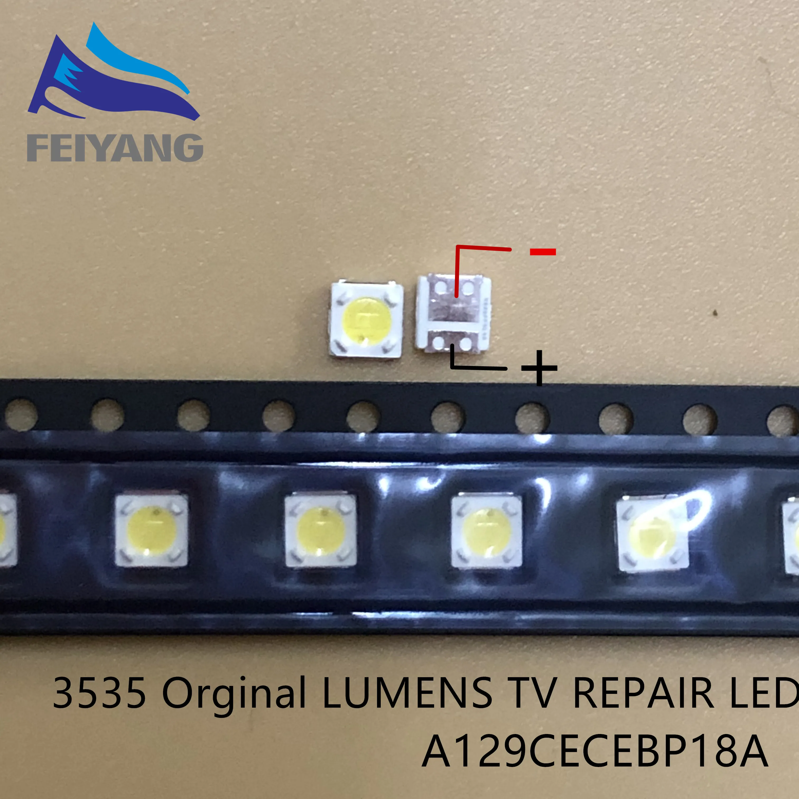 2000pcs LUMENS светодиодный SMD 3535 3537 1W 3V холодный белый LCD подсветка для TV A129CECEBP19C 4JIAO|led