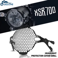 motorcycle accessories headlight protector cover grill for yamaha xsr700 xtribute xsr700 xsr 700 2016 2017 2018 2019 2020 2021