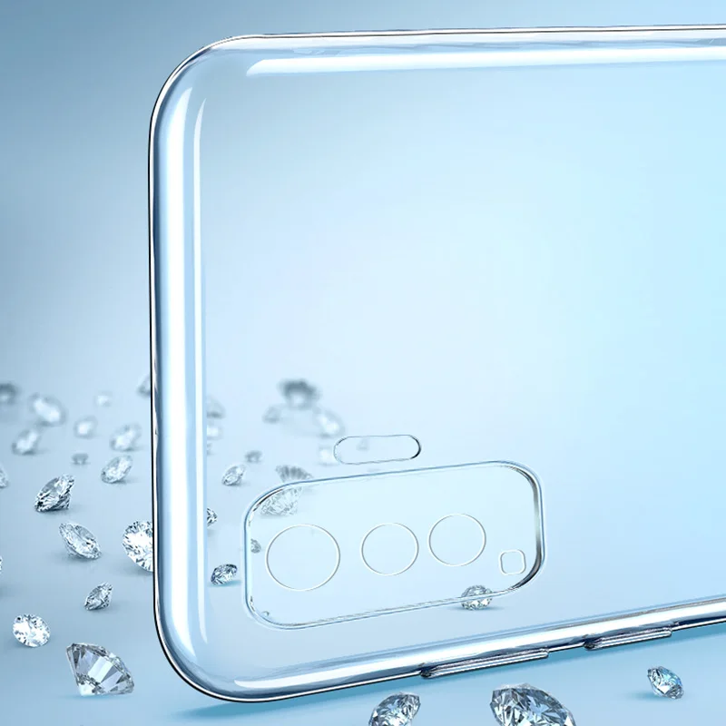 Чехол для телефона Full Protection Silicone Clear для VIVO X50 E X51 Pro Plus X50E X50Pro Pro+ 5G Soft Transparent Ultra Thin Back Cover.