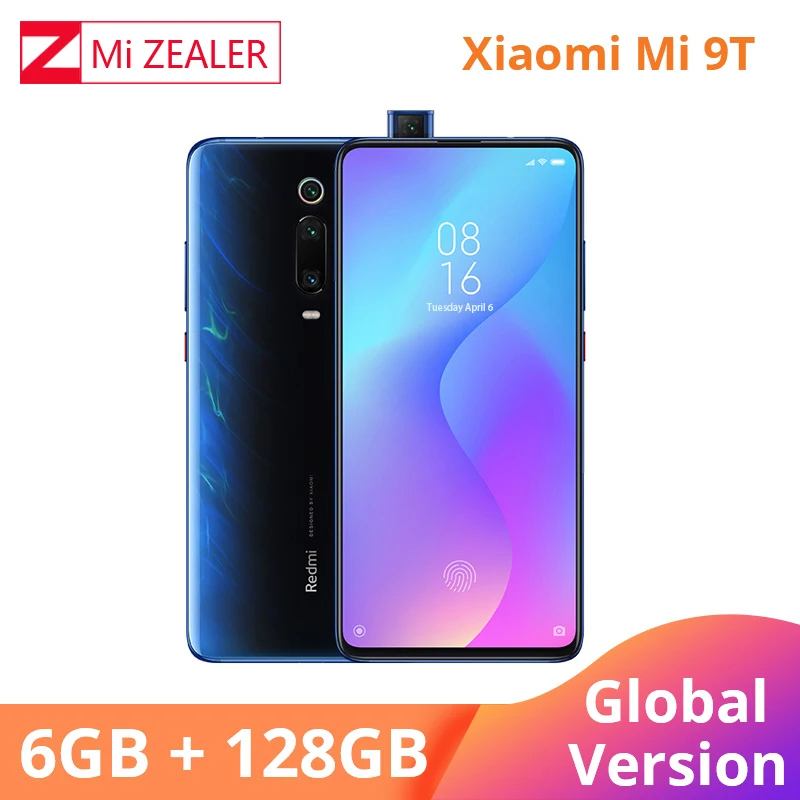 Новая глобальная версия Xiaomi mi 9T Red K20 6 39 дюймов ГБ 128 Гб Смартфон 48MP Snapdragon730 4000 мАч
