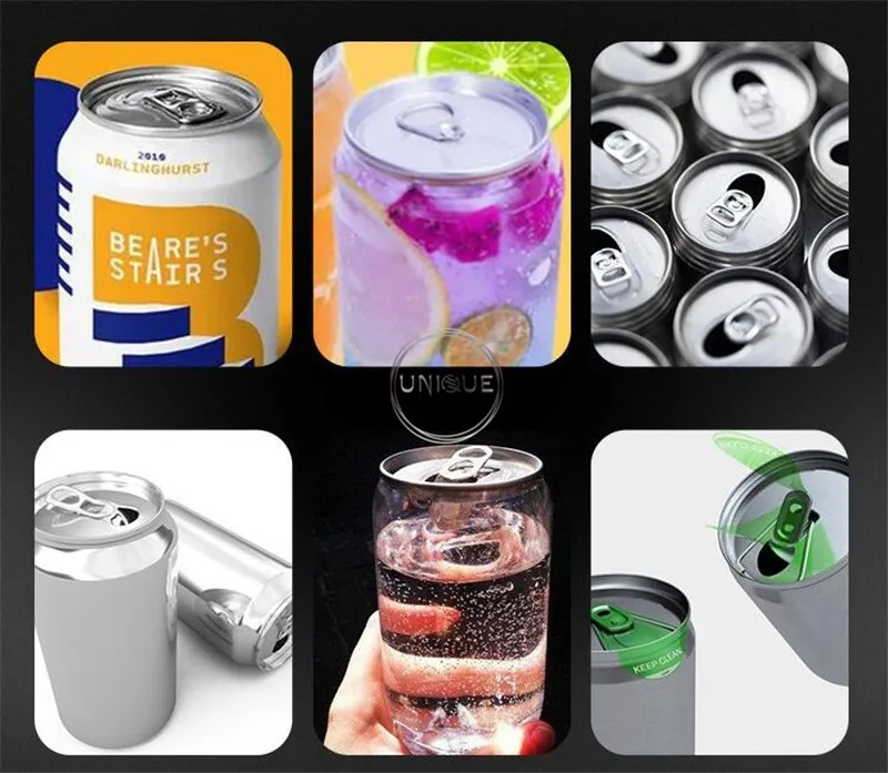 

Desktop Beverage Beer Can Sealing Machine For Paper Metal Plastic Cans Capping Can Sealer Can Seamer by Manual Control