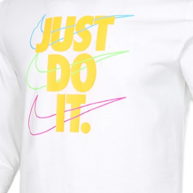 

Original New Arrival NIKE M NSW TEE LS SP BRANDMARKS JDI Men's T-shirts Long sleeve Sportswear