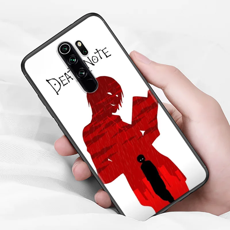 Anime Manga Death Note Ryuk Anti-Fall Phone Case For Xiaomi Redmi 9 9S Max 8T 8 7 6 5 Pro 5A 4X 4 Soft Black Cover | Мобильные